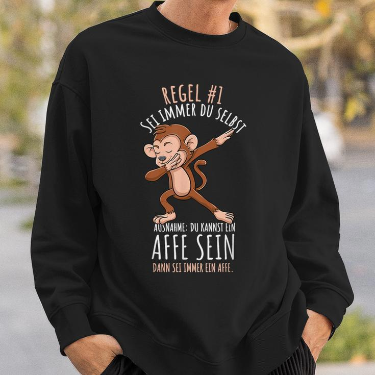 Sei Immer Du Selbst Lustiges Affen Sweatshirt Geschenke für Ihn