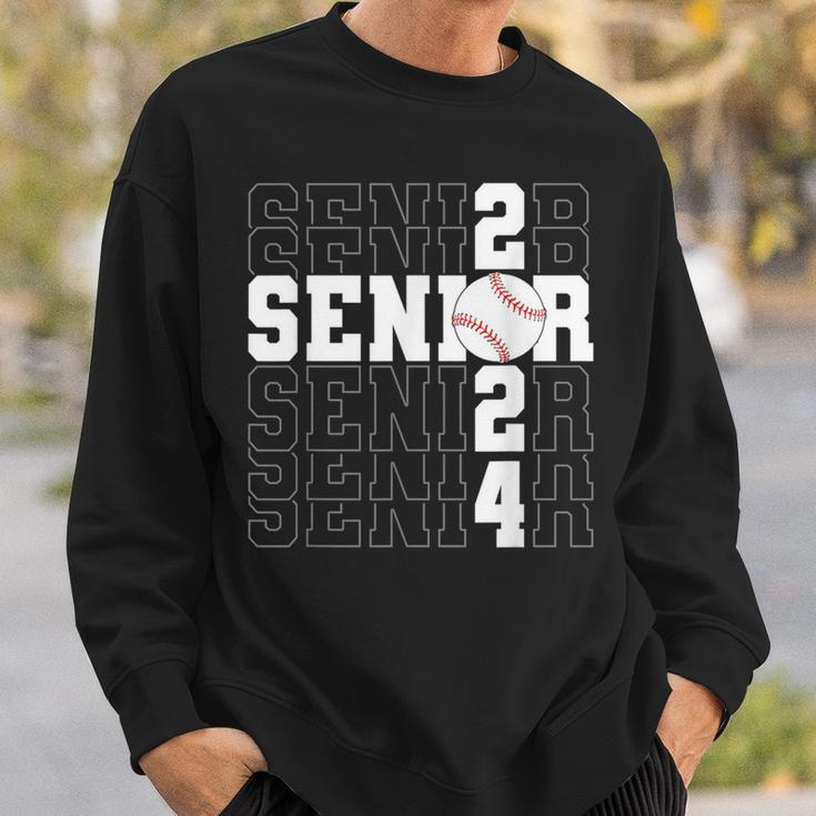Senior 2024 Class Of 2024 Baseball Graduation 2024 Sweatshirt Gifts for Him