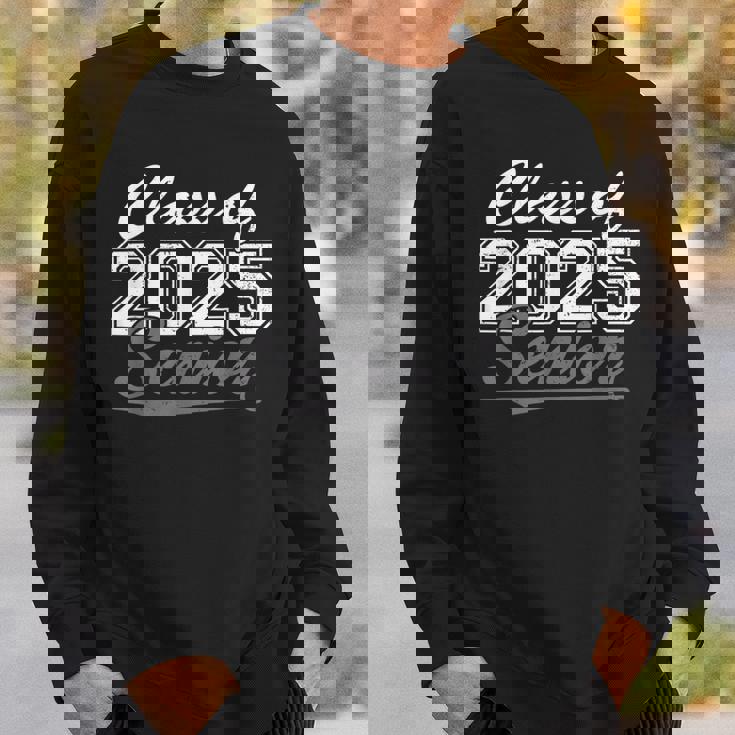 Senior 2025 Class Of 2025 Back To School 2025 Vintage Sweatshirt Gifts for Him