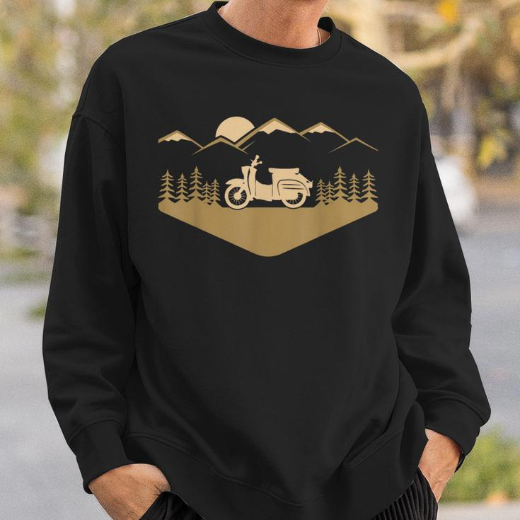 Simsonfahrer Schwalben Oldtimer Sweatshirt Geschenke für Ihn