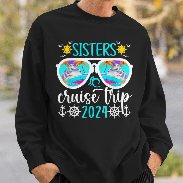 Sisters Cruise Trip 2024 Vacation Travel Sisters Cruising Sweatshirt Gifts for Him