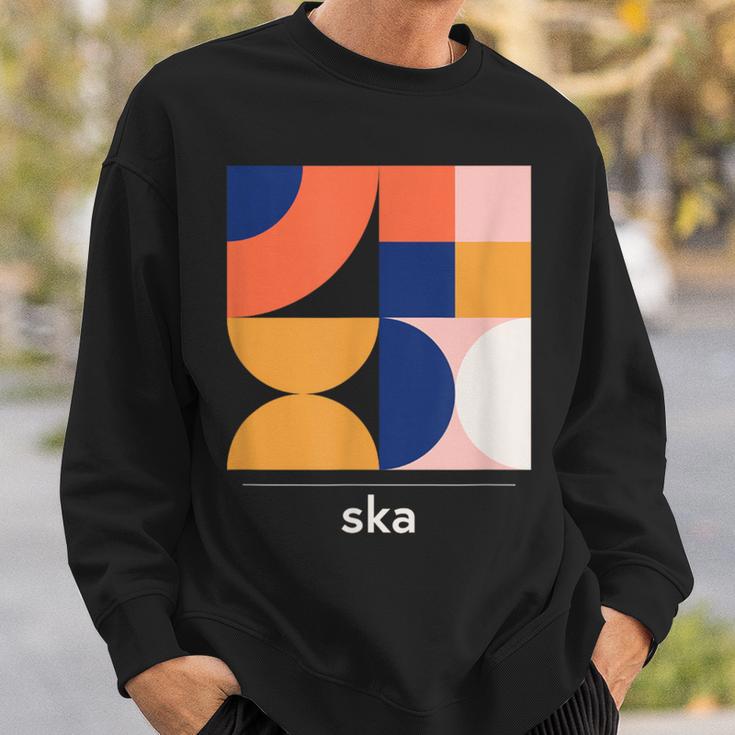 Ska Vintage Jazz Music Band Minimal Sweatshirt Geschenke für Ihn