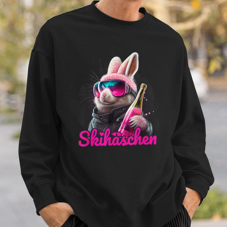 Skiing Ski Bunny Apres-Ski Sweatshirt Geschenke für Ihn