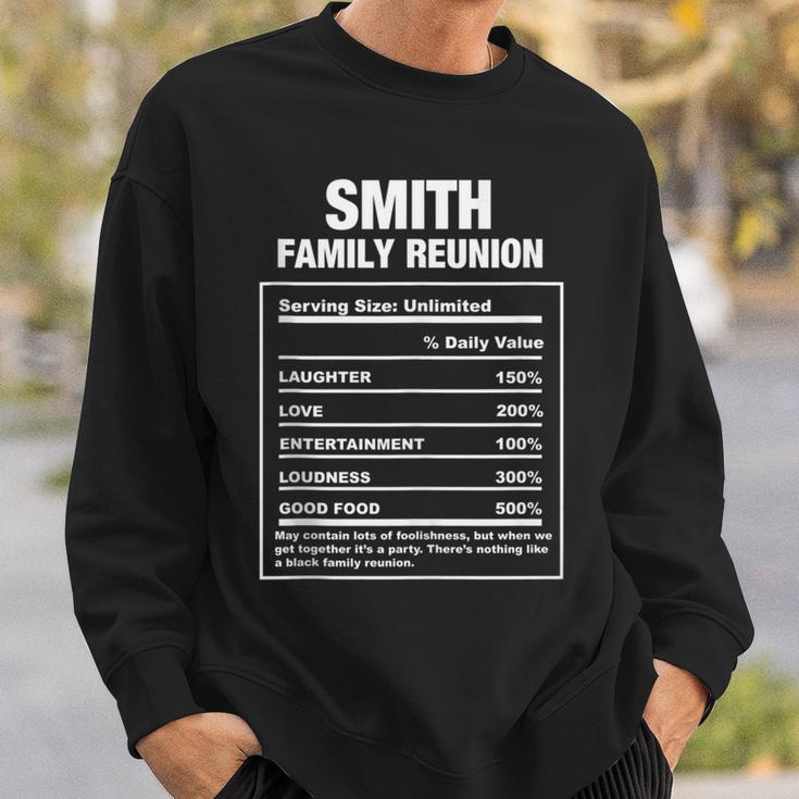 Smith Family Reunion Surname African American Last Name Sweatshirt Gifts for Him