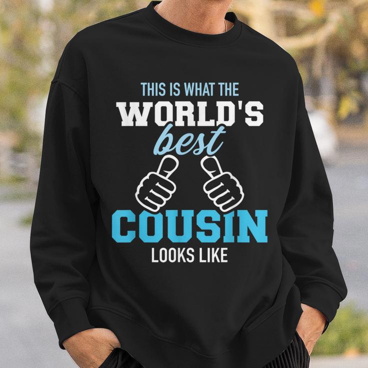 So Sieht Der Beste Cousin Der Welt Aus Sweatshirt Geschenke für Ihn