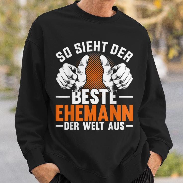 So Ssieht Der Beste Husann Der Welt Aus Man Sweatshirt Geschenke für Ihn