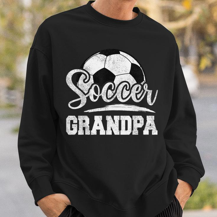 Soccer Grandpa Soccer Player Game Day Father's Day Sweatshirt Gifts for Him