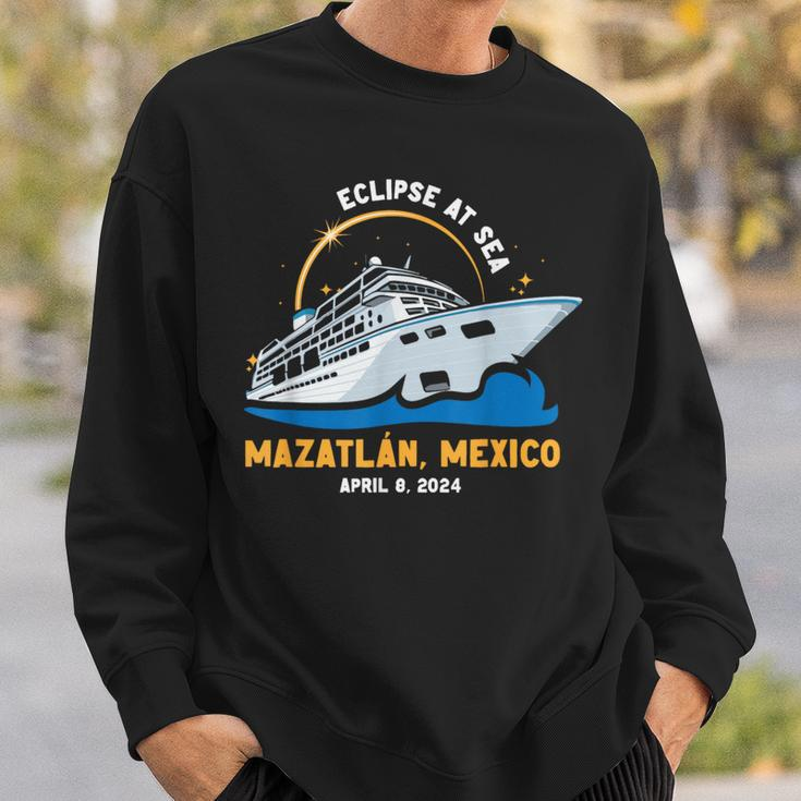 Solar Eclipse At Sea Cruise 2024 Mazatlan Mexico Matching Sweatshirt Gifts for Him