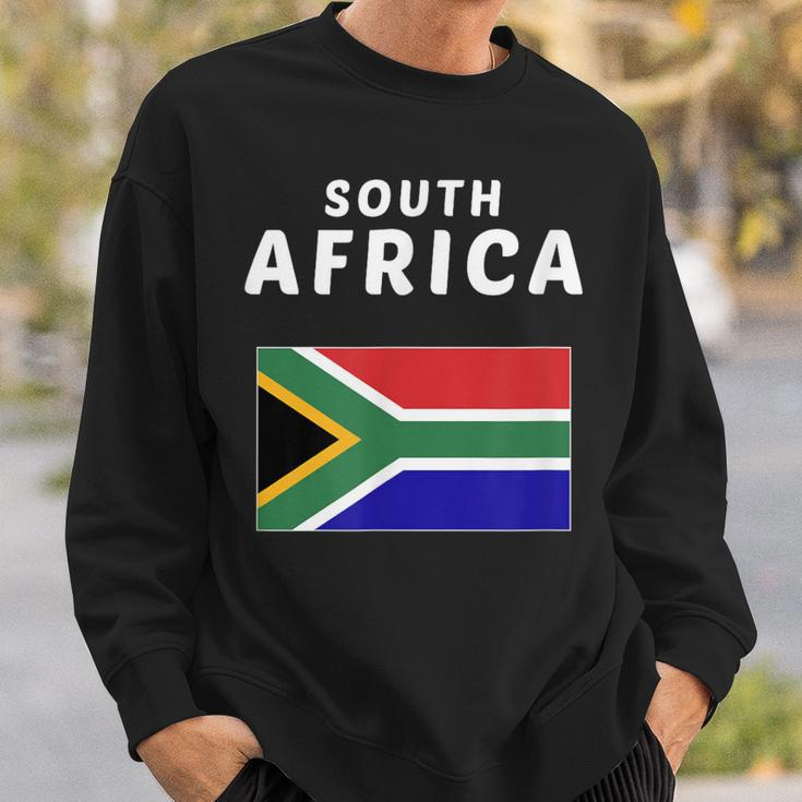 South Africa South African Flag Souvenir Sweatshirt Gifts for Him