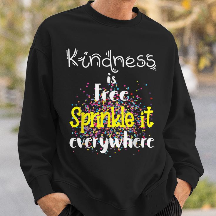 Sprinkle Kind Orange Kindness Day Anti-Bullying & Unity Day Sweatshirt Gifts for Him