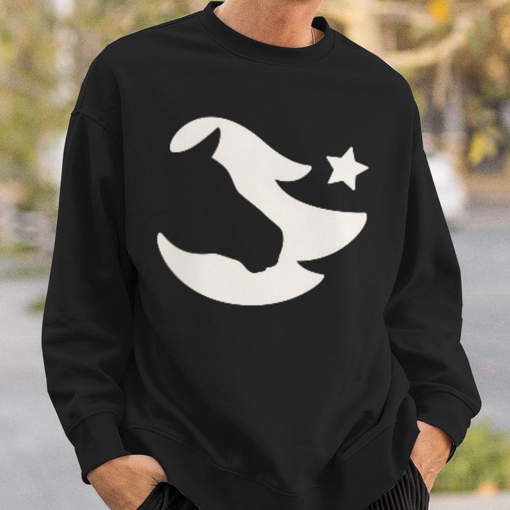 Stalles Weißes Stern-Logo Sweatshirt Geschenke für Ihn