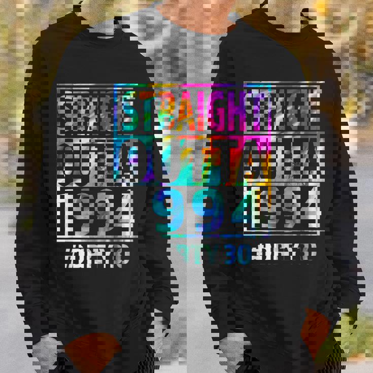 Straight Outta 1994 Dirty Thirty 30Th Birthday Sweatshirt Gifts for Him