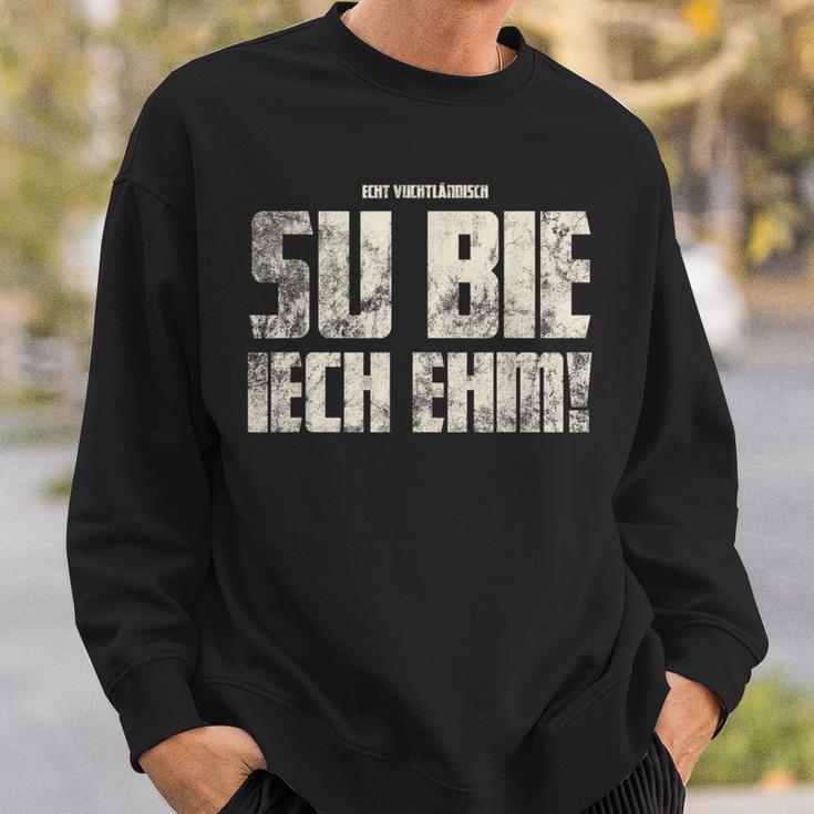 Su Bie Iech Ehm Vogtländisch Original Vogtland Sweatshirt Geschenke für Ihn