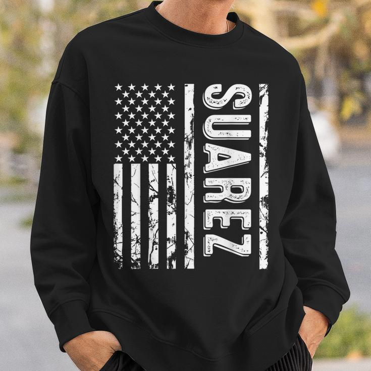 Suarez Last Name Surname Team Suarez Family Reunion Sweatshirt Gifts for Him