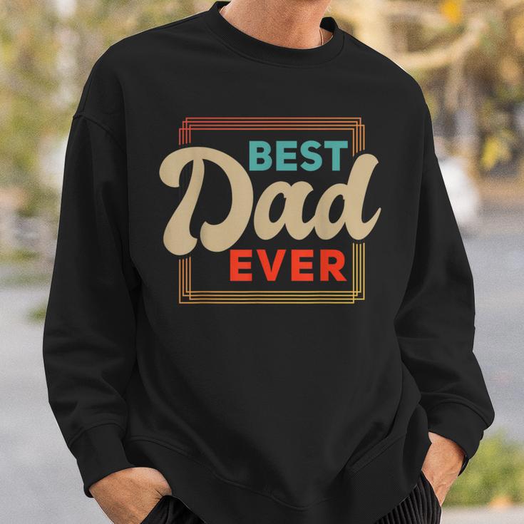 Super Dad Daddy Best Dad Papa Father's Day Sweatshirt Gifts for Him