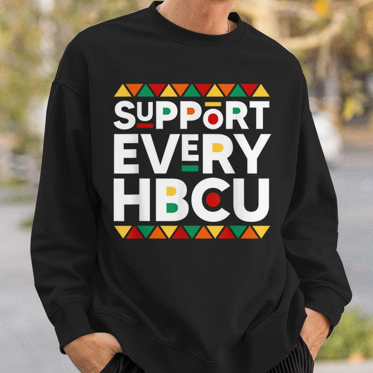 Support Every Hbcu Historical Black College Alumni Sweatshirt Gifts for Him
