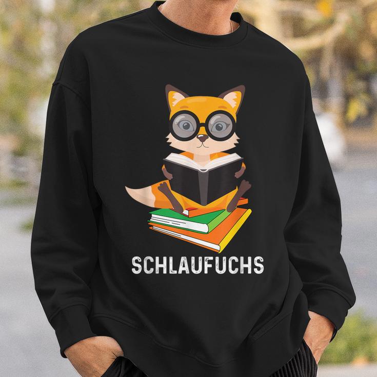 Tabuchs Klugscheisser Besserwisser Fox Slogan Sweatshirt Geschenke für Ihn