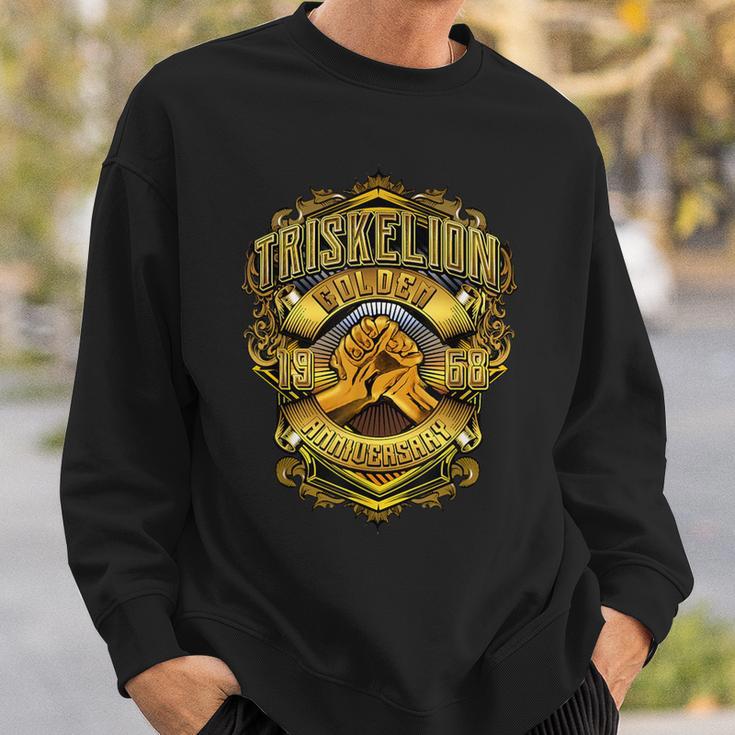 Tau Gamma Phi Fraternity Handshake Golden Anniversary Sweatshirt Gifts for Him