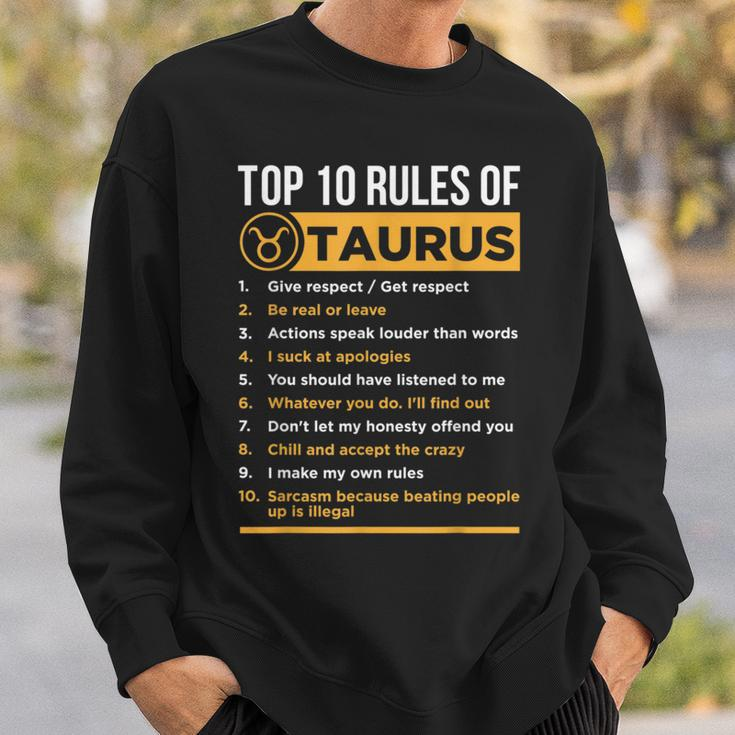 Taurus Horoscope Lover Zodiac Astrological Sign Sweatshirt Gifts for Him