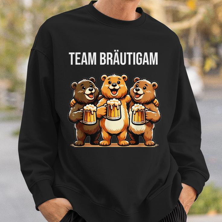 Team Groom Jga Stag Party Bear Jga Sweatshirt Geschenke für Ihn