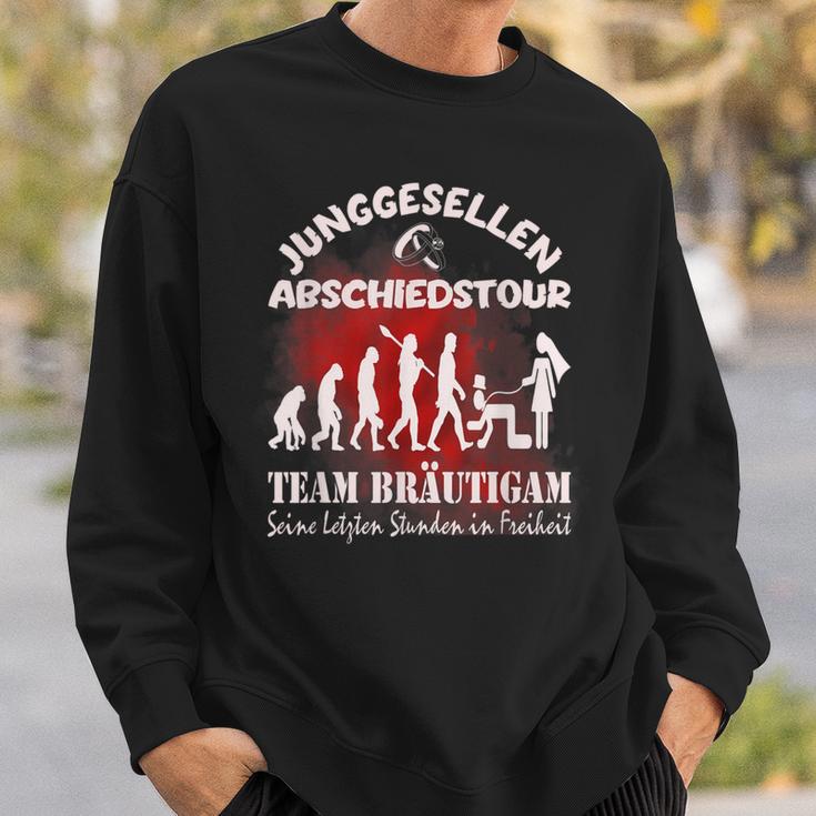 Team Groom Poltern Stag Party Jga Sweatshirt Geschenke für Ihn