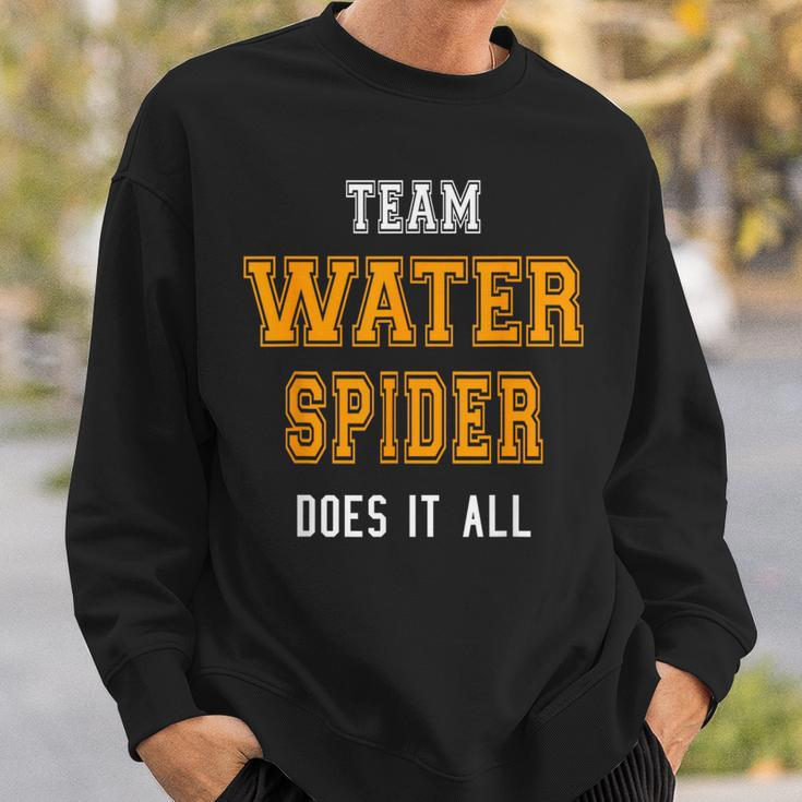 Team Water Spider Does It All Employee Swag Sweatshirt Gifts for Him