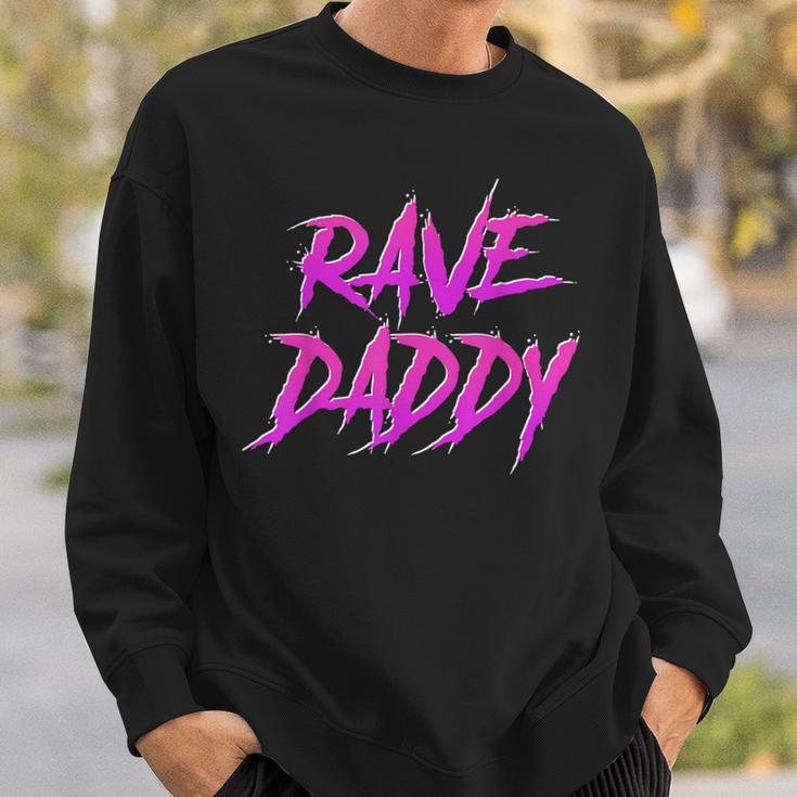 Techno Music Edm Party Raver Festival Rave Daddy Sweatshirt Gifts for Him