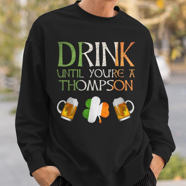 Thompson Family Name For Proud Irish From Ireland Sweatshirt Gifts for Him