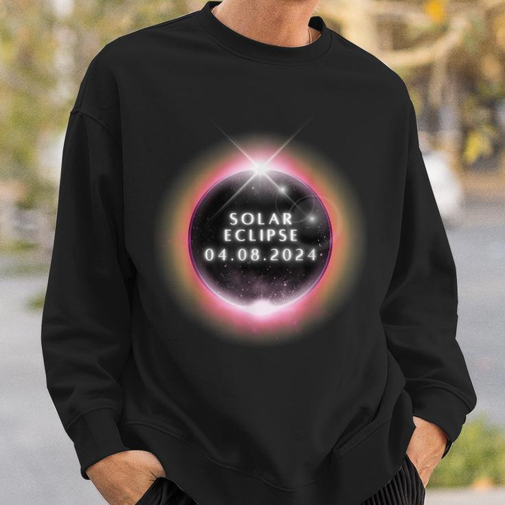 Total Solar Eclipse 2024 Solar Eclipse 08 April 2024 Sweatshirt Gifts for Him