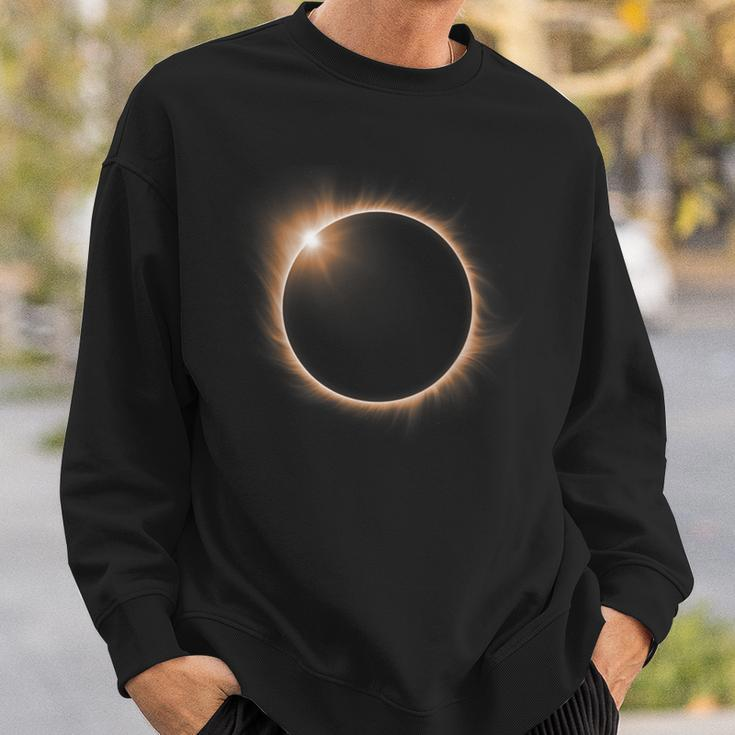 Total Solar Eclipse 2024 4-8-24 April 8 2024 United States Sweatshirt Gifts for Him