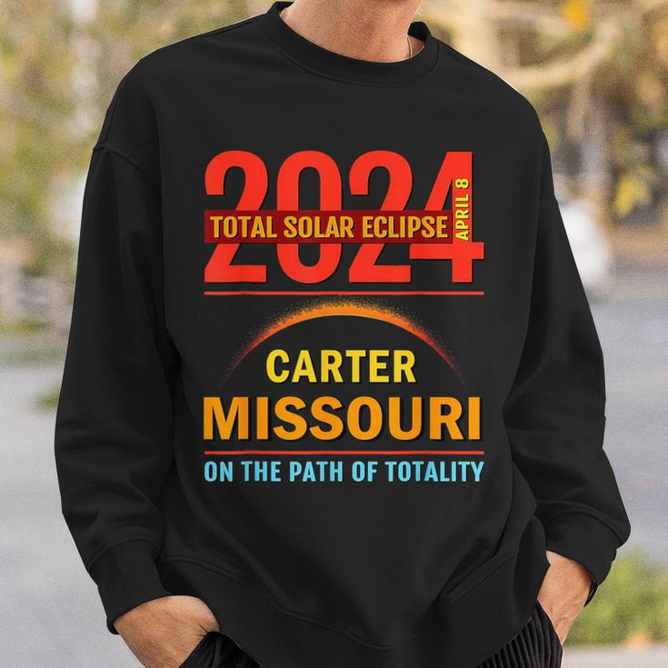 Total Solar Eclipse 2024 Carter Missouri April 8 2024 Sweatshirt Gifts for Him