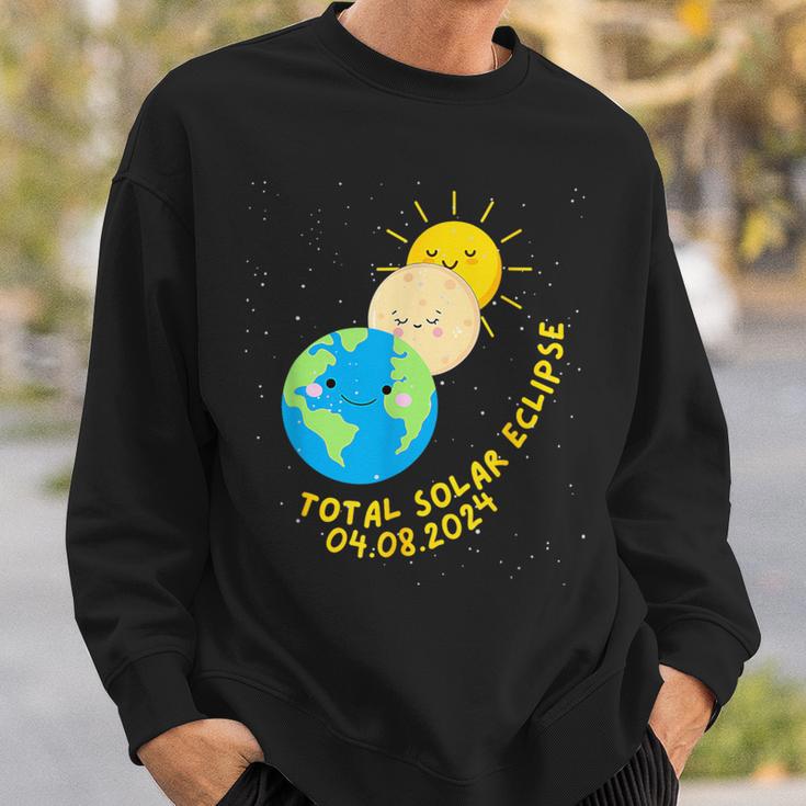 Totale Sonnenfinsternis 2024 Süße Sonnenfinsternis Sweatshirt Geschenke für Ihn