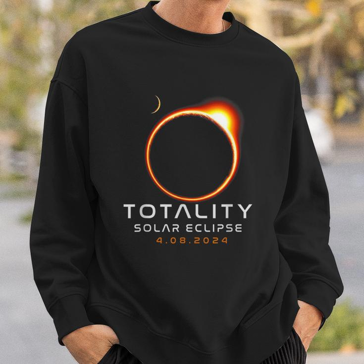 Totality Solar Eclipse 40824 Total Solar Eclipse 2024 Sweatshirt Gifts for Him