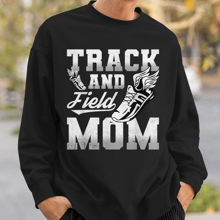 Track And Field Mom Sports Athlete Sweatshirt Gifts for Him