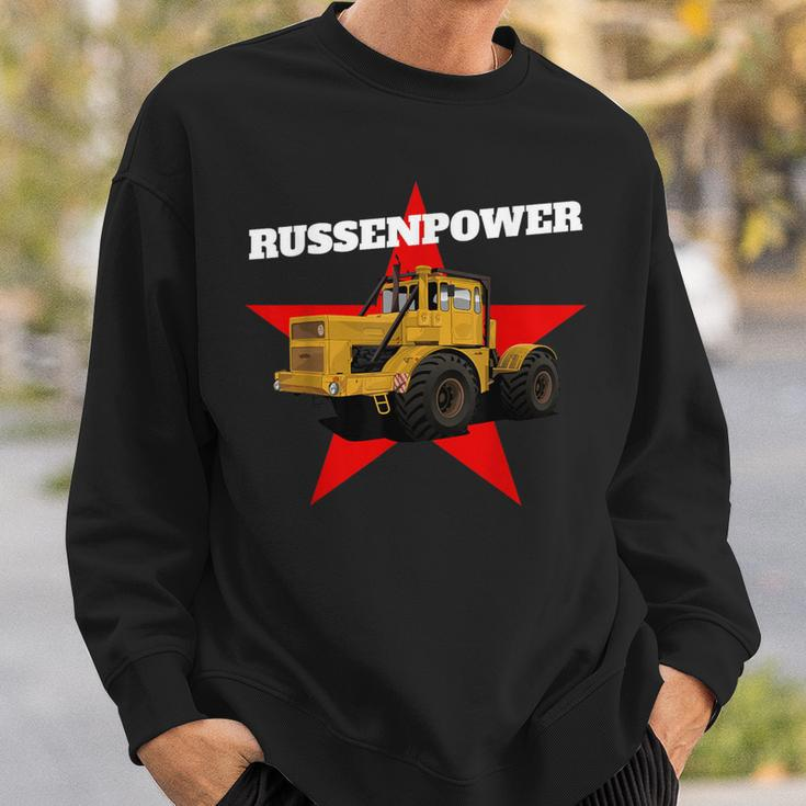 Traktor Kirowetz K700 Black Sweatshirt Geschenke für Ihn