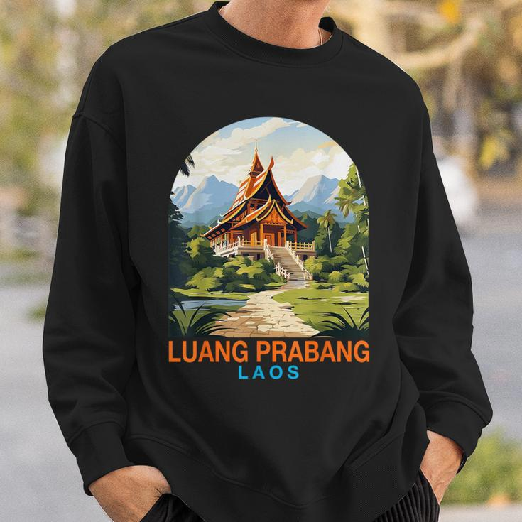 Travel Adventure Trip Summer Vacation Luang Prabang Laos Sweatshirt Gifts for Him