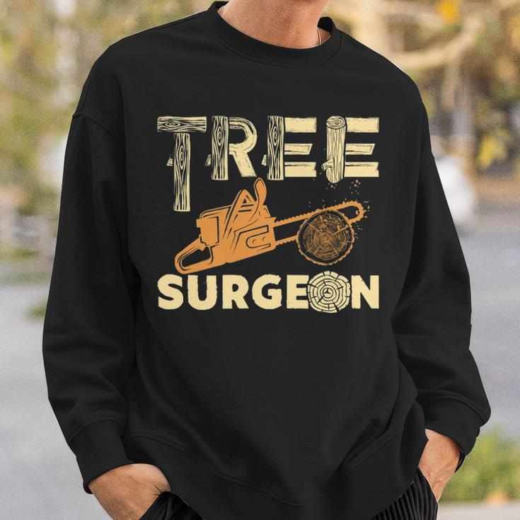 Tree Surgeon Arborist Sweatshirt Gifts for Him