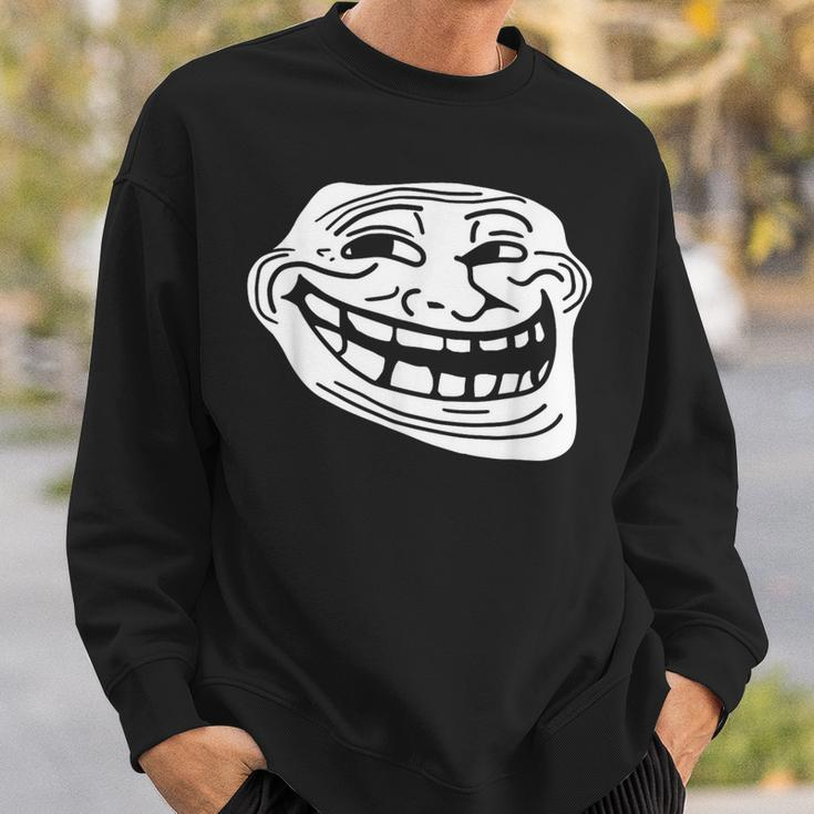 Troll Face Meme Dank Meme Troll Face Sweatshirt Gifts for Him