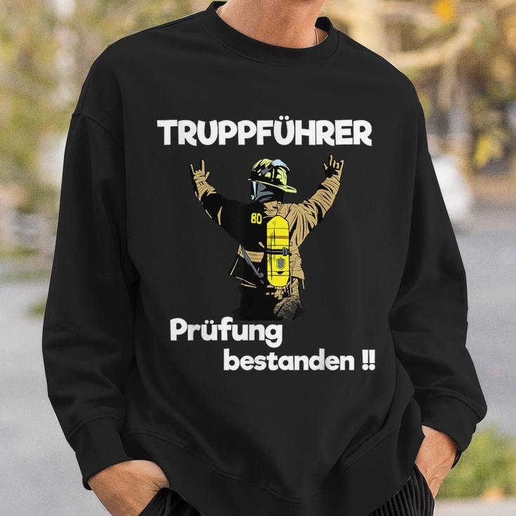 Truckührer Und Cooler Feuerwehrmann Text In German Sweatshirt Geschenke für Ihn