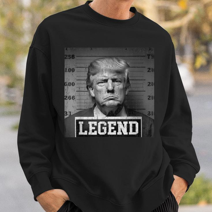 Trump 2024 Hot President Legend Trump Arrested Sweatshirt Gifts for Him