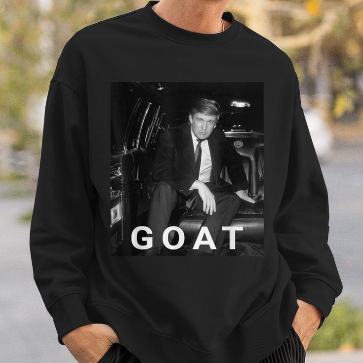 Trump Goat Republican Conservative Trump 2024 Sweatshirt Gifts for Him