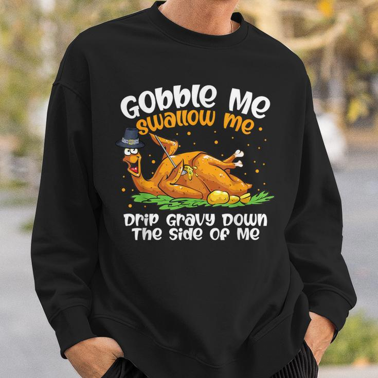 Turkey Pour Some Gravy On Me Thanksgiving Day Dinner Sweatshirt Gifts for Him