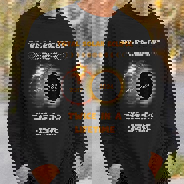 Twice In A Lifetime America Solar Totality Eclipse 2024 Sweatshirt Gifts for Him Twice In A Lifetime America Solar Totality Eclipse 2024 Sweatshirt Gifts for Him