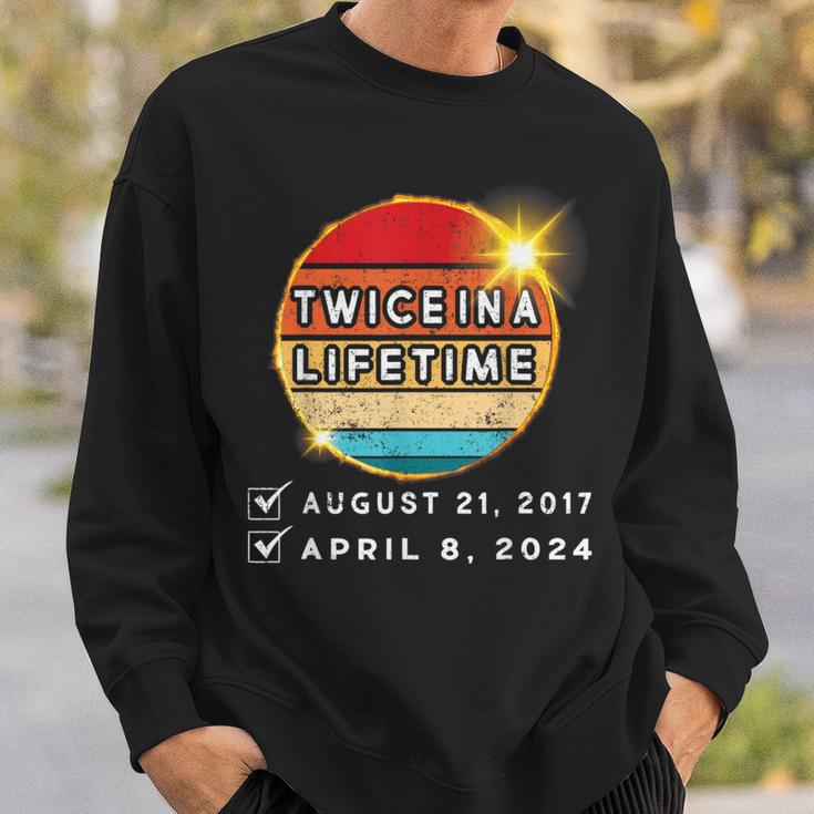 Twice In A Lifetime Solar Eclipse 2024 Totality 2017 Boys Sweatshirt Gifts for Him