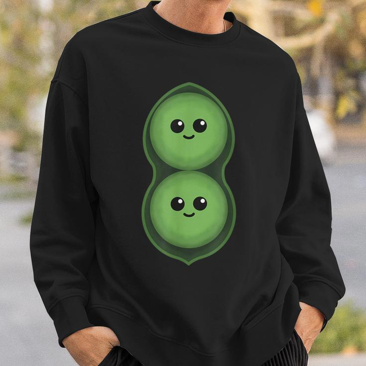 Two Peas In A Pod Pea Costume Sweatshirt Gifts for Him