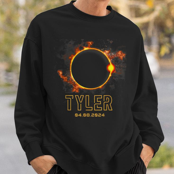 Tyler Texas Total Solar Eclipse 2024 April 8Th Souvenir Sweatshirt Gifts for Him