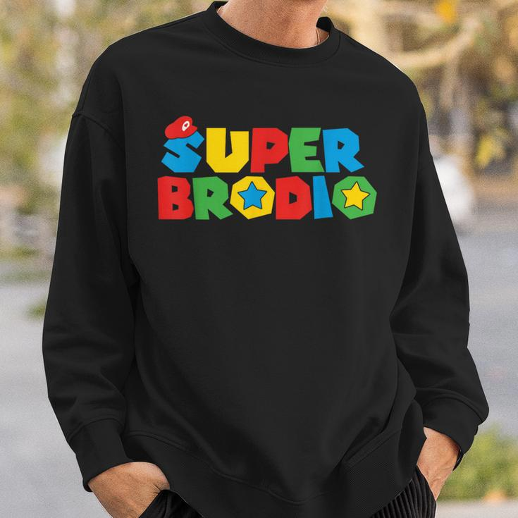 Ultimate Gaming Bro Comedic Brother Family Matching Sweatshirt Gifts for Him