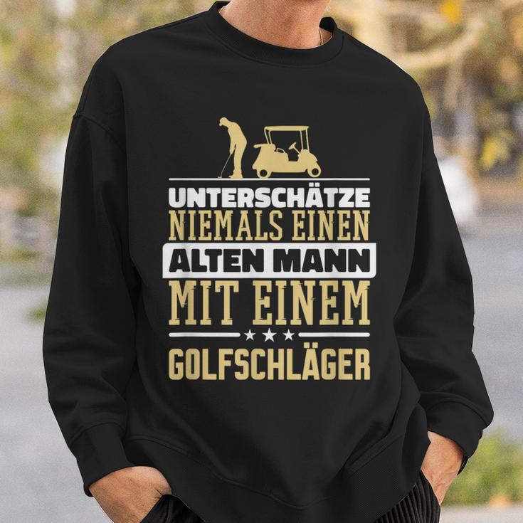 Underschatz Nie Einen Alten Mann Golf Club Sweatshirt Geschenke für Ihn
