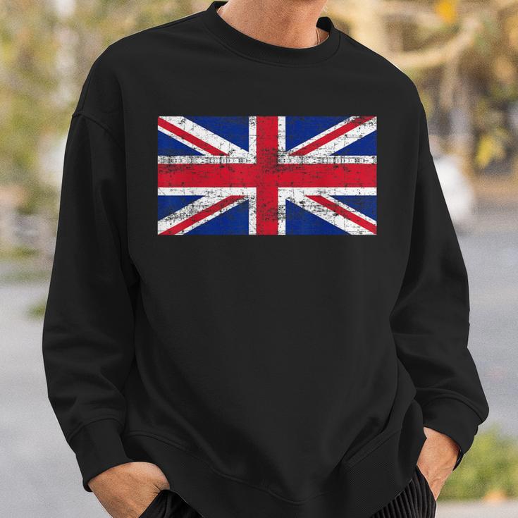 Union Jack Vintage Uk Flag Britain Loyalists Sweatshirt Gifts for Him