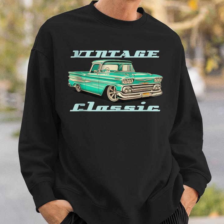 Usa Classic Trucks 1960 C10 Sure Looks Good Pickup Sweatshirt Gifts for Him